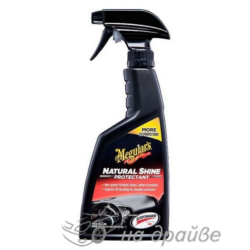 Протектант пластику, вінілу і гуми з натуральним блиском Shine Natural Vinyl & Rubber 473мл Meguiar's G-4116