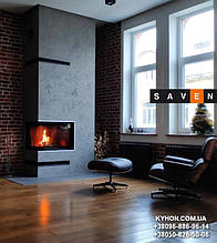 Монтаж кутової камінної топки на дрова 4