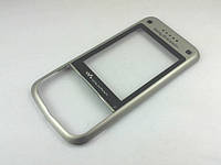 Корпус Sony Ericsson W760i лицевая панель Silver (1205-2544), Б/У