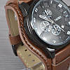 Чоловічий класичний годинник Skmei 9165 Brown-Brown, фото 4