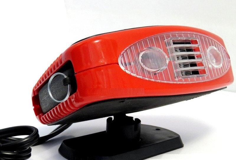 Тепловентилятор в салон автомобіля з Led-освітленням Elegant EL101507, 12В, 150W