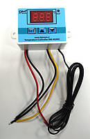 Цифровий термостат терморегулятор DM-W3002 з датчиком температури, живлення 12 вольт