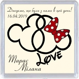 Весільний магнітик