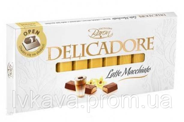 Молочный шоколад Delicadore Latte Macchiato ,200 гр, фото 2
