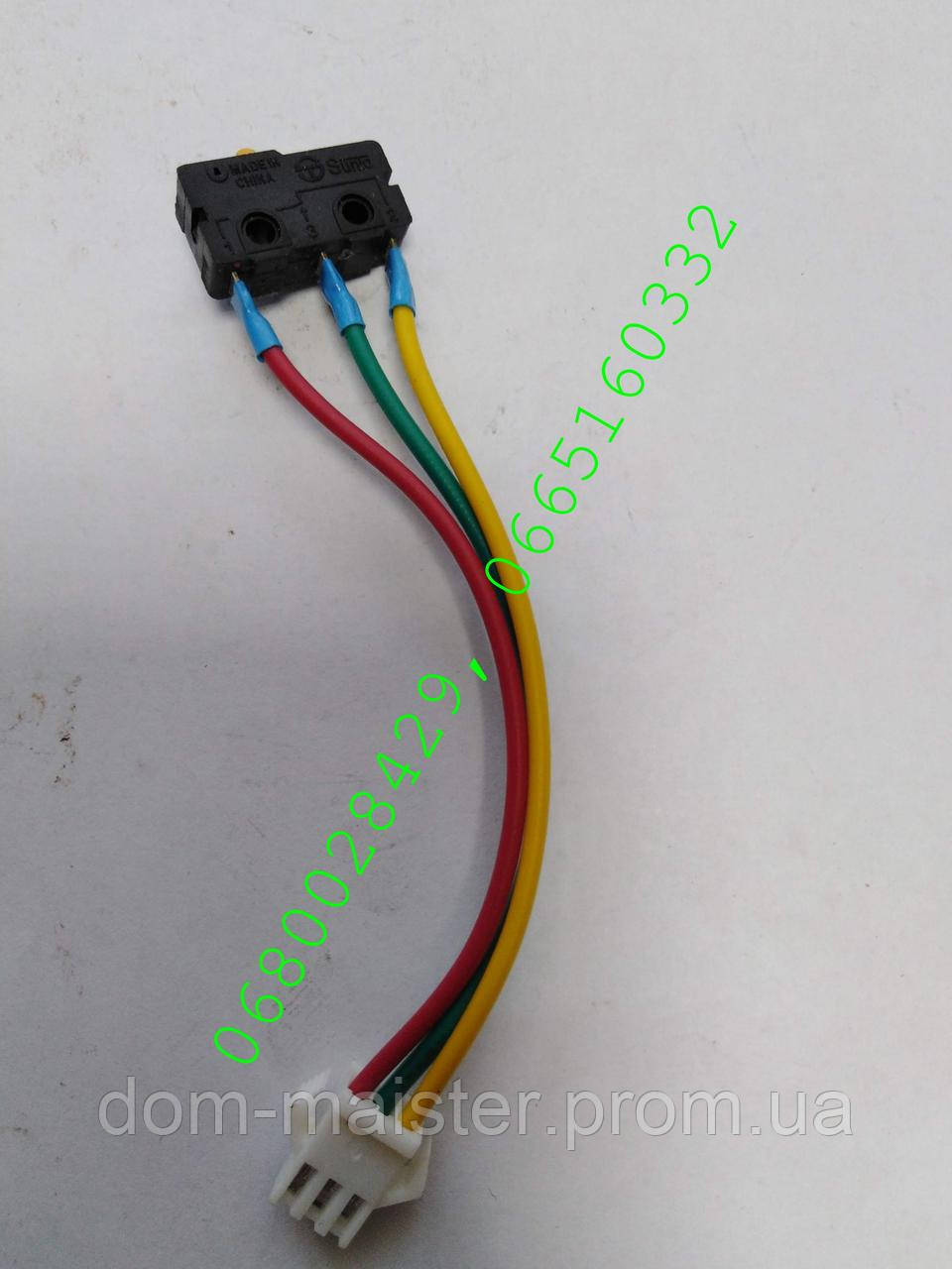 Микровыключатель для газовой колонки на 3 провода - фото 3 - id-p883368433