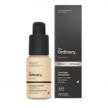 Тональна основа The Ordinary Coverage Foundation 2.0 P Light Medium 30 мл