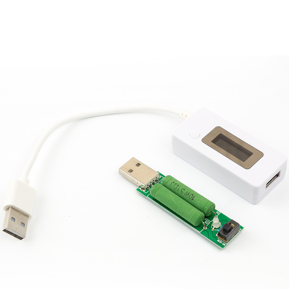 Універсальний USB тестер-вимірювач струму, напруги та ємності