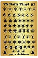 Трафарети для аерографії, аеропуфінгу та DEEP DESIGN No32 зима