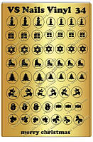 Трафарети для аерографії, аеропуфінгу та DEEP DESIGN No34 зима