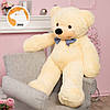 Великий плюшевий ведмідь Фоксі, 120 см, кремовий, фото 3