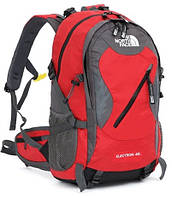 Рюкзак The North Face , 40 L туристический, трекинговый Красный