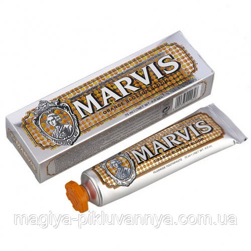 Зубна паста Апельсинова Квітка Marvis Orange Blossom Bloom Mint Toothpaste 75 мл
