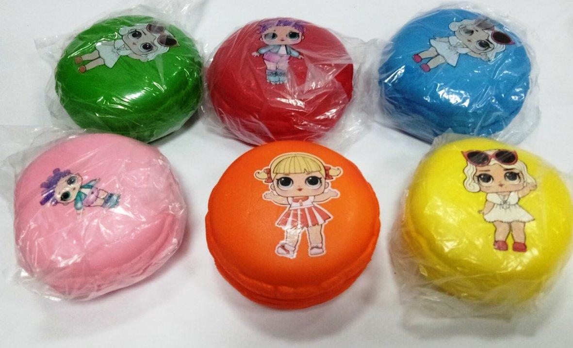 Іграшка "Сквіш - Антистрес" з ароматом "Squishy ЛОЛ Пончик" 9*5 см