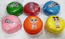 Іграшка "Сквіш - Антистрес" з ароматом "Squishy ЛОЛ Пончик" 9*5 см