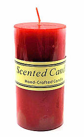 Свічка червона (d-5 см h-10 см)