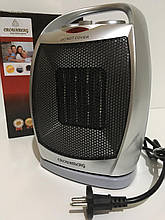 Тепловентилятор з терморегулятором і таймером Crownberg CB-430 / 220V/1500W (6 шт/ящ)