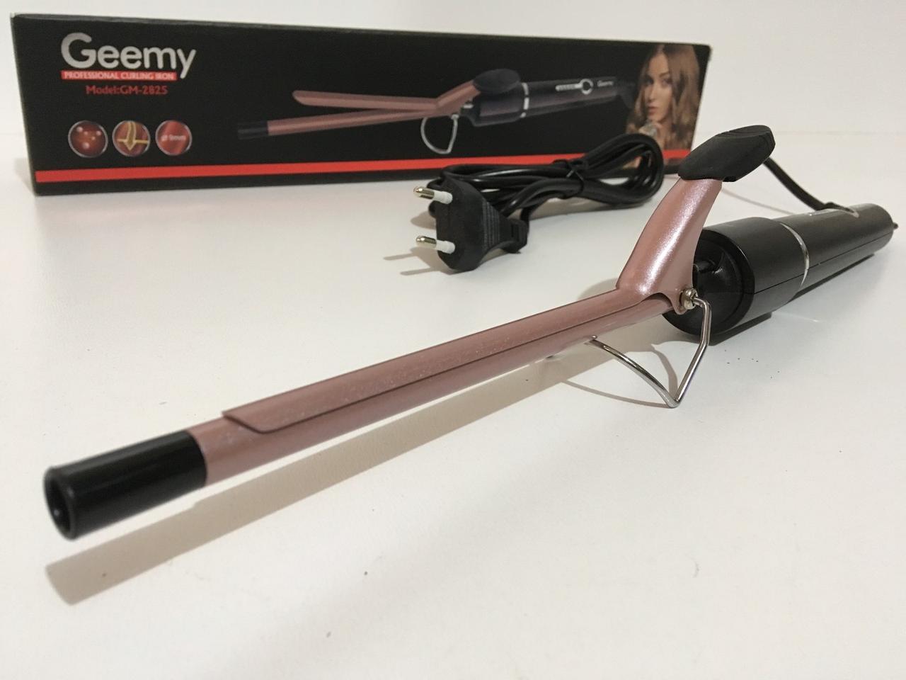 Плойка африканка щипці для завивання волосся Geemy GM 2825 африканські кучері (40 шт./ясть)