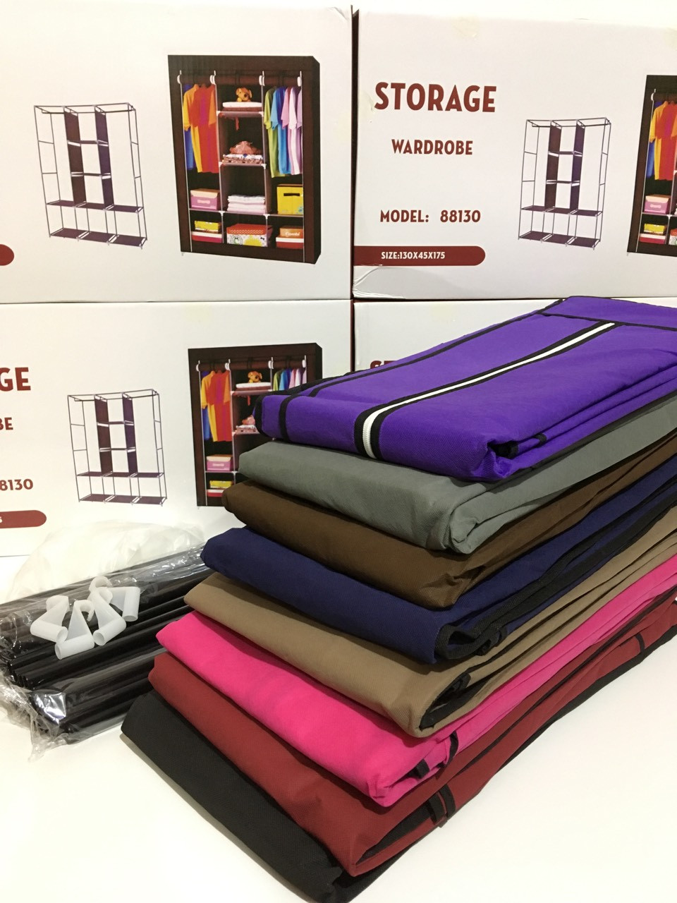 Складана тканинна шафа Storage Wardrobe 88130 No 58 (6шт/яск)