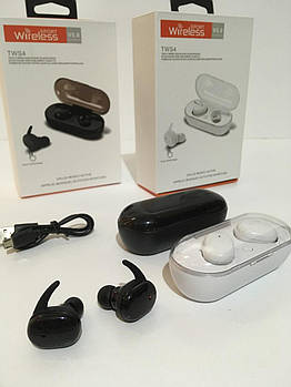 Бездротові навушники з гарнітурою TWS-4 (100 шт./яскравий)