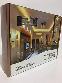 Кріплення для телевізора на стіну 14"-42" HDL-117B (10 шт./яский)