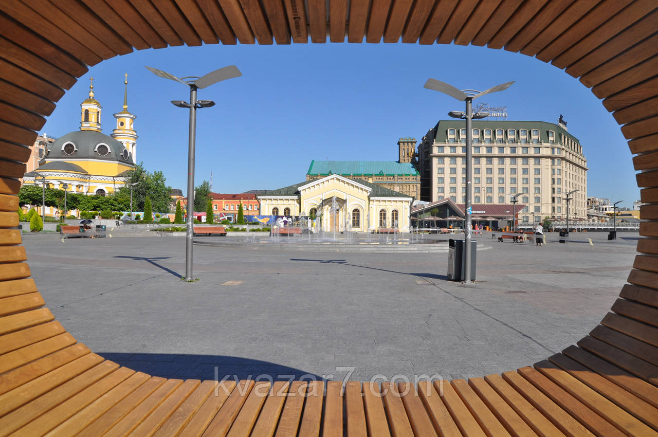 Сферична сонячна лавочка CitySolar Bench