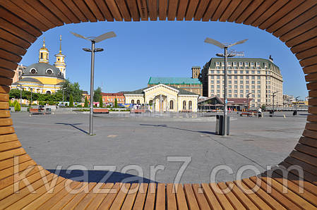 Сферична сонячна лавочка CitySolar Bench, фото 2