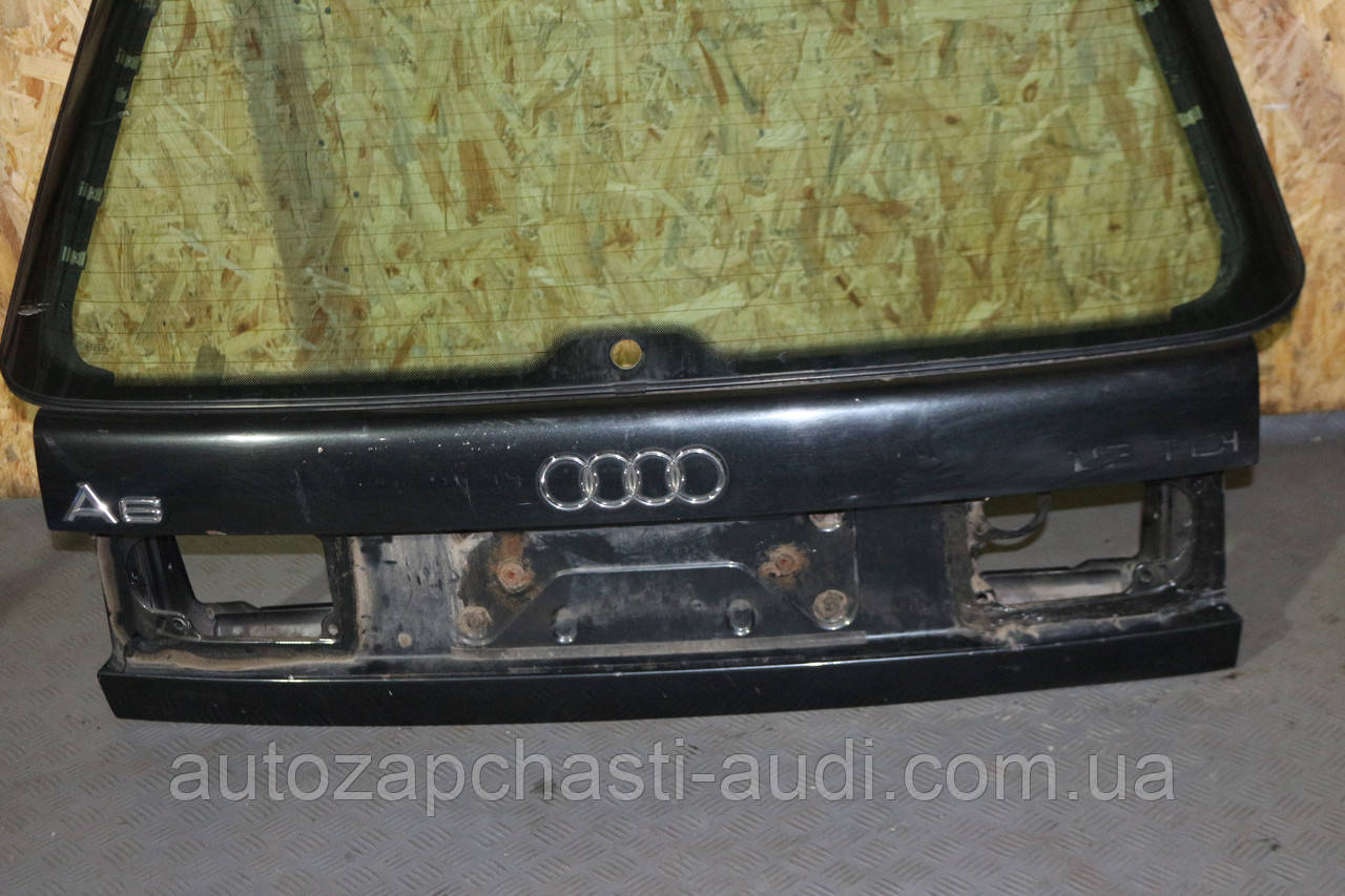 Кришка, Ляда багажника універсал чорна Audi 100 A6 C4 91-97г, фото 1