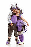 Дитячий карнавальний костюм Бегемот на зріст 110-120 см, фото 2