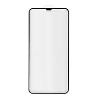 Защитное стекло Full Glue для Apple iPhone 11 Pro Max (черный, металлическая сеточка)