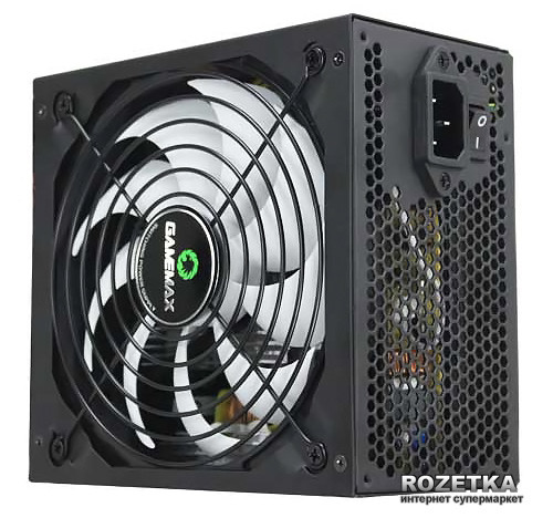 Блок живлення ATX 450W GAMEMAX GP-450 (140 mm/80+ Bronze), фото 1
