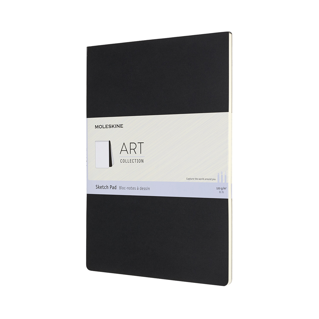 Блокнот Moleskine Art Pad А4 21х29,7 см для нарисів Чорний (8058647626857)