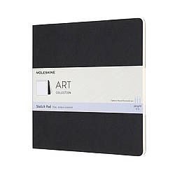 Блокнот Moleskine Art Pad квадратний 19х19 см для нарисів Чорний (8058647626833)