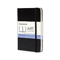 Блокнот Moleskine Art карманный 9х14 см для Набросков Черный (9788883701054)