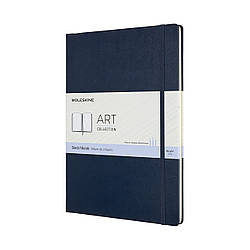 Блокнот Moleskine Art А4 21х29,7 см для нарисів Сапфір (8058647626727)