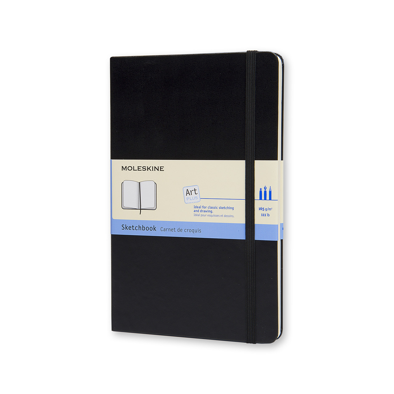 Блокнот Moleskine Art середній 13х21 см для нарисів Чорний (9788883701153)