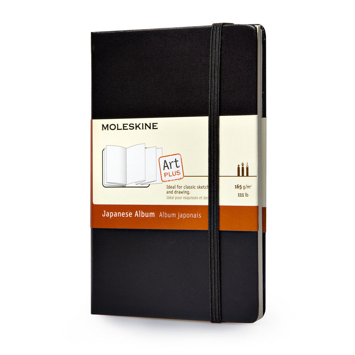 Блокнот Moleskine Art кишеньковий 9х14 см Японський Чорний (9788883701047), фото 1