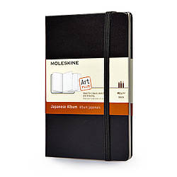 Блокнот Moleskine Art кишеньковий 9х14 см Японський Чорний (9788883701047)