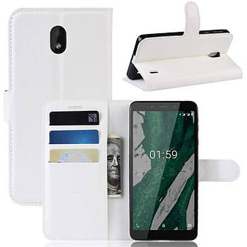 Чохол-книжка Litchie Wallet для Nokia Plus 1 Білий