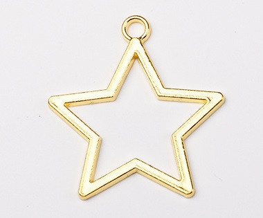 Форма (рамка, підвіска) для епоксидної смоли, Зірка, фото 1