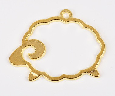 Форма (рамка, підвіска) для епоксидної смоли, Баранчик, фото 1