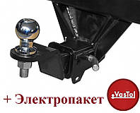 Фаркоп под квадрат Toyota FJ Cruiser (2006-2014) Vastol с ГБО