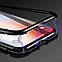 Магнітний чохол на Iphone Xs Max чорний + захисне скло 5D Код 10-3002, фото 7