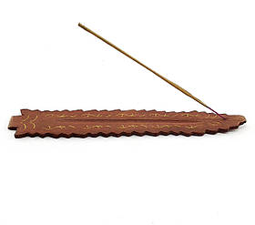 Підставка під пахощі "Лист" (26х4х1 см)