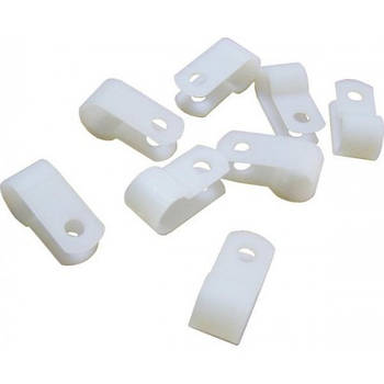 Скоба кабельна 1/8R D-3,5 мм d-4,0 мм (100шт) АСКО