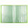 Папка з файлами Axent А4 дисплей-книга з кишенею 20 файлів прозора зелена (1020-26-A), фото 2