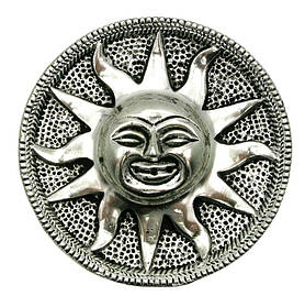 Підставка під пахощі "Сонце" метал (d 9 см) (Непал)