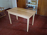 Дерев'яний стіл з масиву БУКА, фото 2