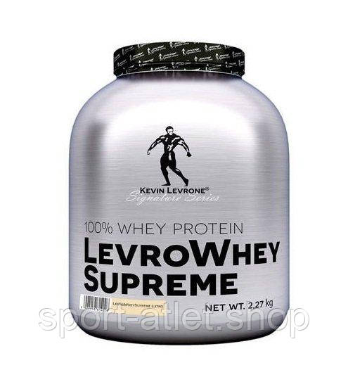 Протеїн Kevin Levrone Levro Whey Supreme, 2.27 кг Полуниця-банан