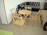 Розкладний стілець "Компакт" (буковий), фото 9