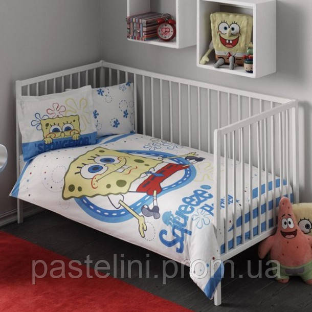 TAC Постельна білизна для новонароджених Sponge Bob baby